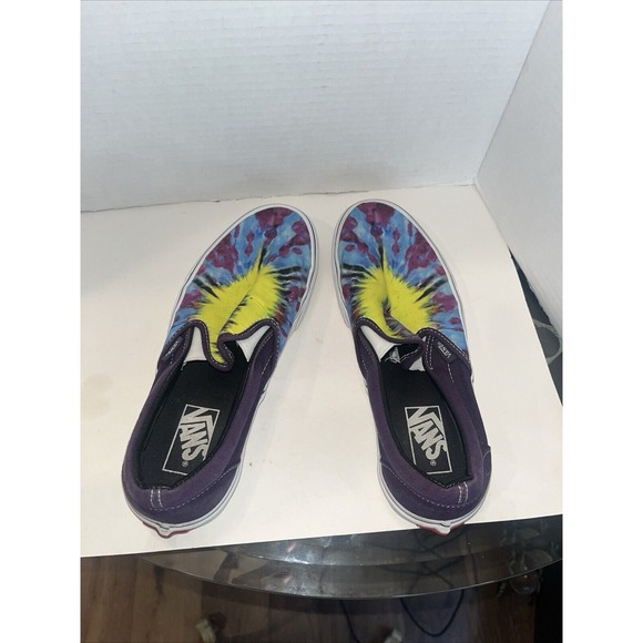 Vans‎ Off The Wall Women's Sz 9 Men's. 7.5   Tie Dye Slip On Shoes (500714) - Picture 1 of 5
